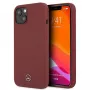 Mercedes-Benz Silicone Line Hard Case für iPhone 13/14/15 6,1 inch Rot