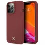 MERCEDES-BENZ MEHCP13XSILRE Silikon-Hardcase für Apple iPhone 13 Pro Max 6,7 inch Rot