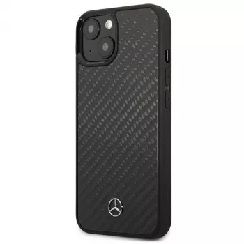 MERCEDES-BENZ MEHCP13SRCABK Dynamic Line Hard Case für Apple iPhone 13 Mini 5,4 inch - Schwarz Carbon