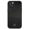 MERCEDES-BENZ MEHCP13SRCABK Dynamic Line Hard Case für Apple iPhone 13 Mini 5,4 inch - Schwarz Carbon