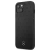 Mercedes-Benz iPhone 13 Mini Hardcase Leder Stars Pattern Schwarz