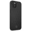 Mercedes-Benz iPhone 13 Mini Hardcase Leder Stars Pattern Schwarz