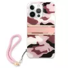 Guess Camo Strap Collection Hard Case für Apple iPhone 13 Pro / iPhone 13, Pink