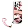Guess Camo Strap Collection Hard Case für Apple iPhone 13 Pro / iPhone 13, Pink
