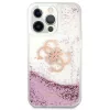 Guess GUHCP13XLG4GPI Hard Case für Apple iPhone 13 Pro Max 6,7 inch Pink Liquid Glitter 4G Big
