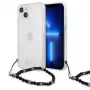Guess GUHCP13MKPSBK iPhone 13 / 14 / 15 6,1 inch Transparente Hartschale Black Pearl