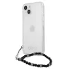 Guess GUHCP13MKPSBK iPhone 13 / 14 / 15 6,1 inch Transparente Hartschale Black Pearl
