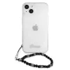 Guess GUHCP13MKPSBK iPhone 13 / 14 / 15 6,1 inch Transparente Hartschale Black Pearl