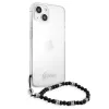 Guess GUHCP13MKPSBK iPhone 13 / 14 / 15 6,1 inch Transparente Hartschale Black Pearl
