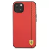 Ferrari On Track Carbon Stripe Hard Case für Apple iPhone 13 mini 5,4 inch Rot