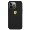 Ferrari FESSIHCP13LBK Silikon-Hardcase für iPhone 13 Pro / 13, Schwarz