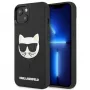 Karl Lagerfeld KLHCP13SCH3DBK Hardcase für Apple iPhone 13 Mini 5,4 inch Schwarz 3D Gummi Choupette