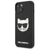 Karl Lagerfeld KLHCP13SCH3DBK Hardcase für Apple iPhone 13 Mini 5,4 inch Schwarz 3D Gummi Choupette
