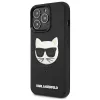Karl Lagerfeld KLHCP13LCH3DBK Hardcase 3D Rubber Choupette für iPhone 13 Pro / 13 6,1 inch Schwarz