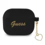 Guess GUA3LSCHSK AirPods 3 Cover Black Silicone Charm Heart Collection