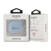 Guess GUA3LSCHSB Silikon-Charm Heart Collection Hülle für AirPods 3, Blau
