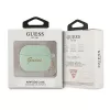 Guess GUA3LSCHSN AirPods 3 Hülle grün Silikon Charm Heart Collection