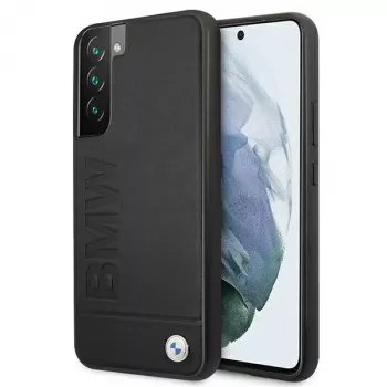 BMW Hardcase für Samsung Galaxy S22+ Schwarz Signature Logo Imprint
