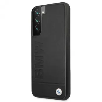 BMW Hardcase für Samsung Galaxy S22+ Schwarz Signature Logo Imprint