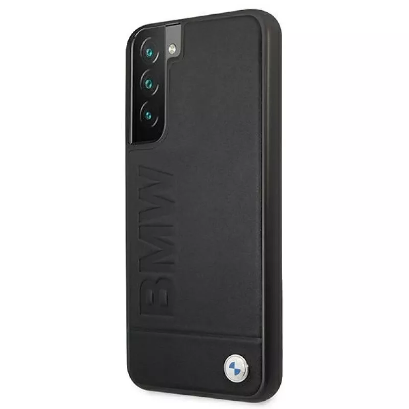 BMW Hardcase für Samsung Galaxy S22+ Schwarz Signature Logo Imprint
