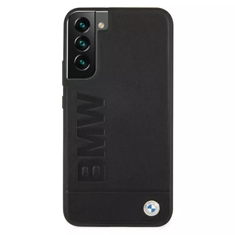 BMW Hardcase für Samsung Galaxy S22+ Schwarz Signature Logo Imprint