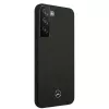 Mercedes-Benz MEHCS22MSILBK Silicone Hard Case für Samsung Galaxy S22+ (SM-S906) - Schwarz