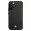 Mercedes-Benz MEHCS22MPSQBK S22+ Hardcase Leder Stars Pattern Schwarz
