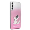 Karl Lagerfeld KLHCS22MCFNRCPI Hard Case für Samsung Galaxy S22+ / S906 - Pink Choupette Eat