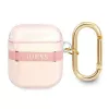 Guess GUA2HHTSP Strap Collection Schutzhülle für Apple AirPods 1/2 – Pink