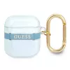 Guess GUA2HHTSB AirPods 1/2 Hülle Blue Strap Collection
