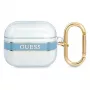 Guess GUA3HHTSB Strap Collection Schutzhülle für Apple AirPods 3. Generation – Blau