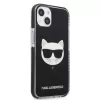Karl Lagerfeld KLHCP13STPECK iPhone 13 mini 5.4 Hardcase Black Choupette Head