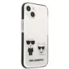 KARL LAGERFELD iPhone 13 mini Hardcase White Karl & Choupette