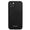 Karl Lagerfeld Silicone Plaque Back Cover für Apple iPhone 13 mini 5,4 Zoll - Schwarz