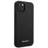 Karl Lagerfeld Silicone Plaque Back Cover für Apple iPhone 13 mini 5,4 Zoll - Schwarz