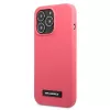 Karl Lagerfeld Silicone Plaque Hard Case für iPhone 13 Pro / 13 6,1 inch - Fuchsia