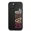 Karl Lagerfeld KLHCP13SPCOBK Ikonik Saffiano Multipink Hard Case für Apple iPhone 13 Mini 5,4 inch Schwarz