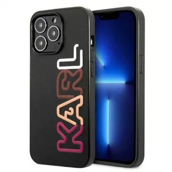 Karl Lagerfeld KLHCP13LPCOBK Hardcase für iPhone 13 Pro / iPhone 13 6,1 inch Schwarz Multipink Brand
