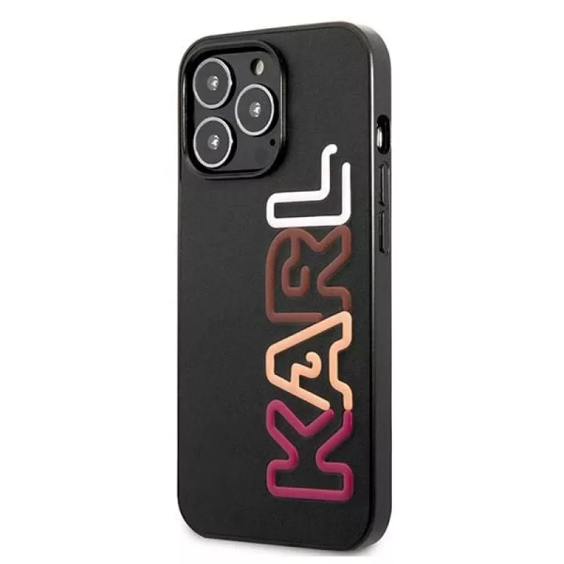 Karl Lagerfeld KLHCP13LPCOBK Hardcase für iPhone 13 Pro / iPhone 13 6,1 inch Schwarz Multipink Brand