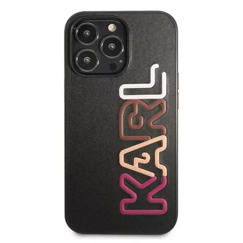 Karl Lagerfeld KLHCP13LPCOBK Hardcase für iPhone 13 Pro / iPhone 13 6,1 inch Schwarz Multipink Brand