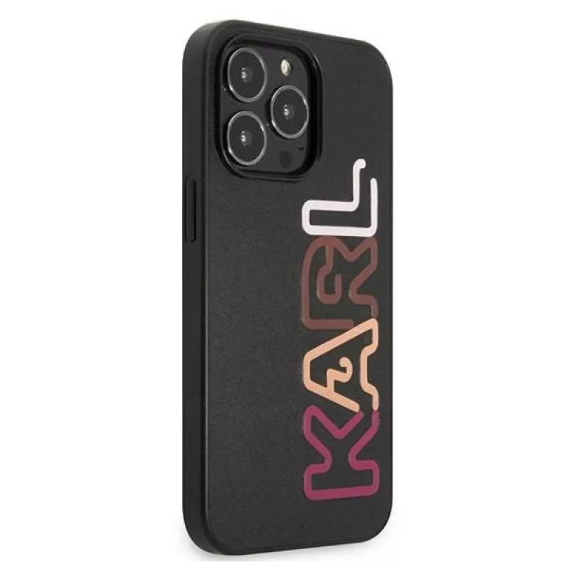 Karl Lagerfeld KLHCP13LPCOBK Hardcase für iPhone 13 Pro / iPhone 13 6,1 inch Schwarz Multipink Brand