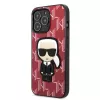 Karl Lagerfeld Ikonik Patch Hard Case für iPhone 13 Pro Max 6,7 inch Rot