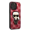 Karl Lagerfeld Ikonik Patch Hard Case für iPhone 13 Pro Max 6,7 inch Rot