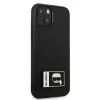 Karl Lagerfeld KLHCP13S3DKPK Ikonik Patch Hard Case für iPhone 13 mini, Schwarz
