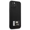 Karl Lagerfeld KLHCP13M3DKPK Ikonik Patch Hard Case für iPhone 13/14/15 6,1 inch Schwarz