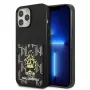Karl Lagerfeld KLHCP13XCANCNK iPhone 13 Pro Max 6,7 inch Hardcase Black Karlimals Cardslot