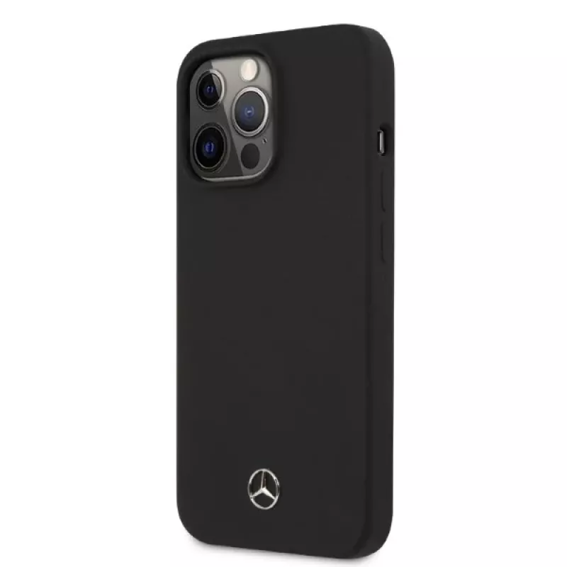 Mercedes-Benz MEHMP13LSILBK iPhone 13 Pro/13 6,1 inch Schwarze Silikon-Hülle mit MagSafe