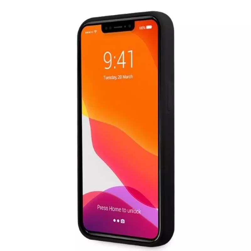 Mercedes-Benz MEHMP13LSILBK iPhone 13 Pro/13 6,1 inch Schwarze Silikon-Hülle mit MagSafe