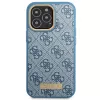 Guess GUHMP14LU4GPRB iPhone 14 Pro 6.1 Blau Hartschale 4G Logo Plate MagSafe