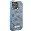 Guess GUHMP14LU4GPRB iPhone 14 Pro 6.1 Blau Hartschale 4G Logo Plate MagSafe